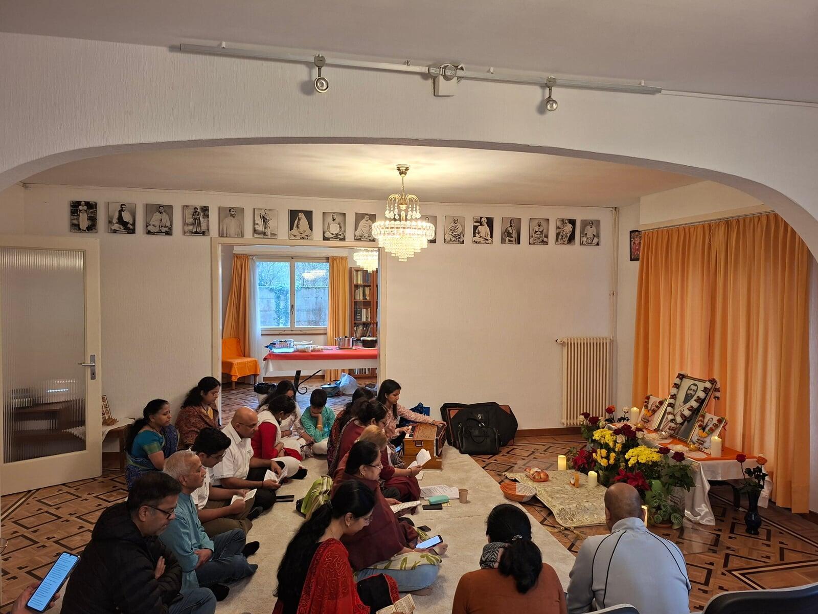 Monthly Bhajan Ceremony by Devotees
